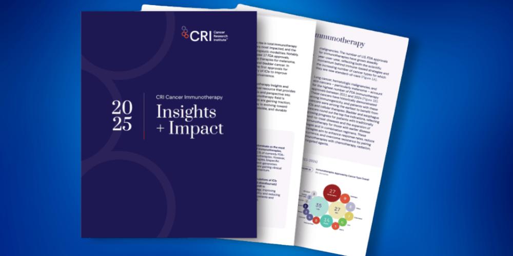 Report: Cancer Research Institute's 2025 Cancer Immunotherapy Insights and Impact